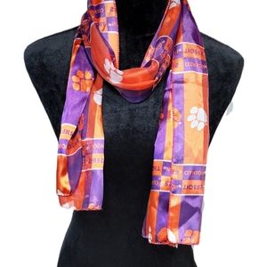 Clemson Tigers Sandol silky scarf   59" by 13"